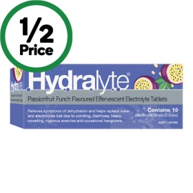 Hydralyte-Effervescent-Electrolyte-Pk-10 on sale