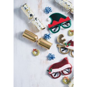 Christmas+Novelty+Glasses+-+Assorted