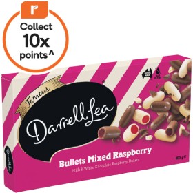 Darrell-Lea-Mixed-Raspberry-Bullets-Gift-Box-400g on sale