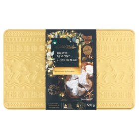 Woolworths+Gold+Roasted+Almond+Shortbread+500g