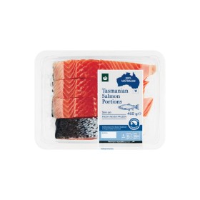 Woolworths+Australian+Fresh+Salmon+Portions+Skin+On+460g