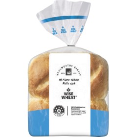 NEW+Wise+Wheat%26reg%3B+Hi+Fibre+Bread+Roll+Varieties+Pk+4%23