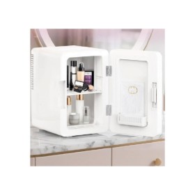 Advwin-Mini-Fridge-Skincare-Makeup-With-LED-Mirror-White on sale