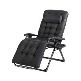 Gardeon-Sun-Lounger-Camping-Folding-Chair-Black on sale