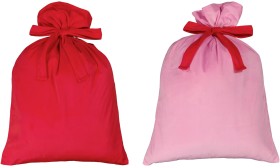 Bow-Christmas-Sack-Assorted on sale