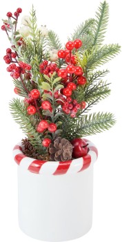Christmas+Artificial+Berries+in+Pot