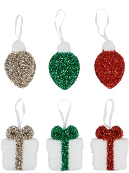 Tinsel+Decoration+-+Assorted