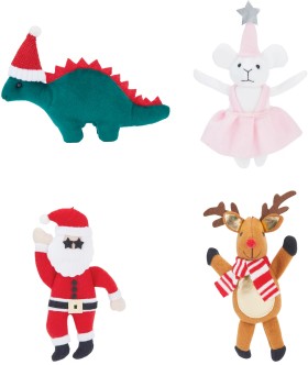 Felt+Character+Decoration+-+Assorted