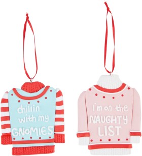 Hand-Crafted-Jumper-Decoration-Assorted on sale