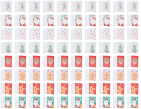 40+Pack+Mini+Christmas+Cards+-+Assorted