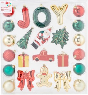 24+Piece+Traditional+Decoration+Pack
