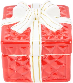 Christmas-Present-Ceramic-Candle on sale