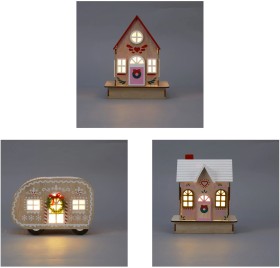 Light+Up+Small+Village+-+AssortedLight+Up+Small+Village+-+Assorted