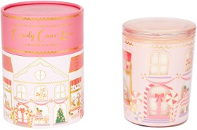 Christmas+Candy+Cane+Lane+Glowing+Scene+Candle