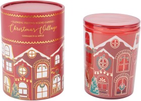 Christmas+Village+Glowing+Scene+Candle