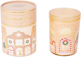 Christmas-Gingerbread-House-Glowing-Scene-Candle on sale