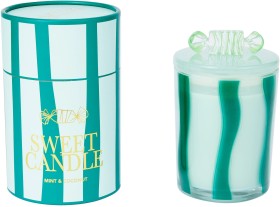 Christmas+Green+Glass+Candy+Candle