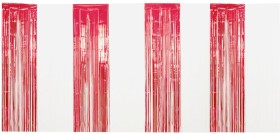 Red-and-White-Foil-Backdrop on sale