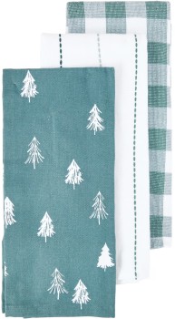 3-Pack-Christmas-Natural-Trees-Tea-Towels on sale