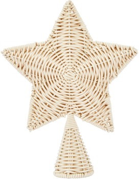 Faux-Rattan-Star-Tree-Topper on sale