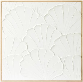 Textured-Shell-Framed-Canvas-80cm-x-80cm on sale