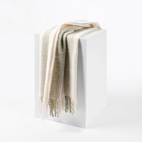 Stripe+Brushed+Throw+-+Sage