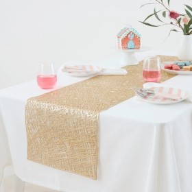 Gold-Look-Scribble-Table-Runner on sale