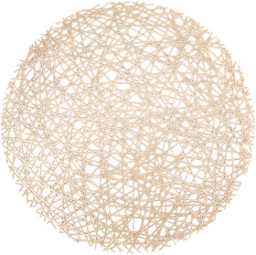 Gold-Scribble-Round-Placemat on sale
