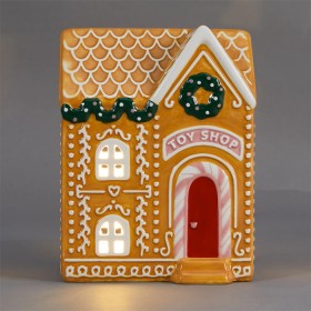 Light+Up+Ceramic+Gingerbread+Toy+Shop