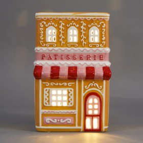 Light-Up-Ceramic-Gingerbread-Patisserie on sale