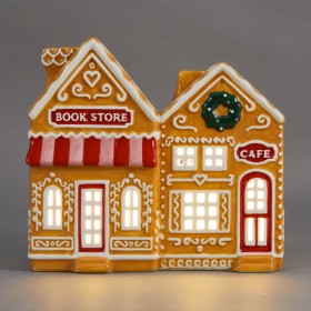 Light+Up+Ceramic+Gingerbread+Stores