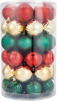 47+Pack+6cm+Traditional+Baubles