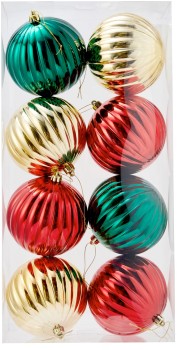 8-Pack-12cm-Traditional-Baubles on sale