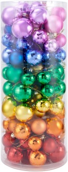 100-Pack-Brights-Christmas-Baubles on sale