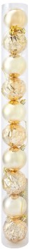 10-Pack-6cm-Gold-Baubles on sale