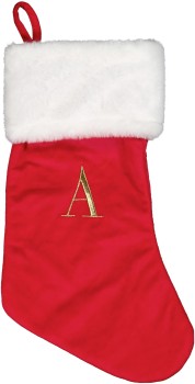 Letter+A+Stocking