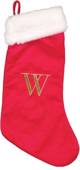 Letter-W-Stocking on sale