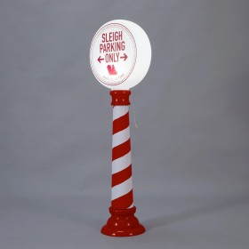 Battery-Operated-LED-Light-Up-Sleigh-Parking-Sign on sale