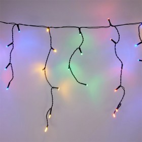 Low+Voltage+250+LED+Multifunction+Multi-Coloured+Icicle+String+Lights