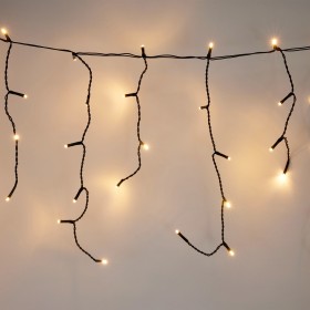 Low+Voltage+250+LED+Multifunction+Warm+White+Icicle+String+Lights