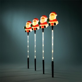4-Pack-Solar-Powered-LED-Light-Up-Multifunction-Santa-Stakes on sale