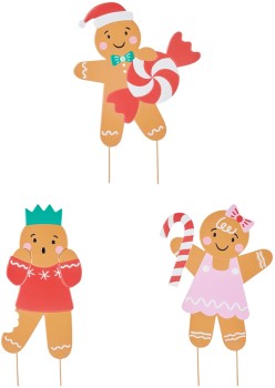 Small+Christmas+Gingerbread+Stake+-+Assorted