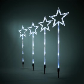 4-Pack-Solar-LED-Light-Up-Star-Stakes on sale