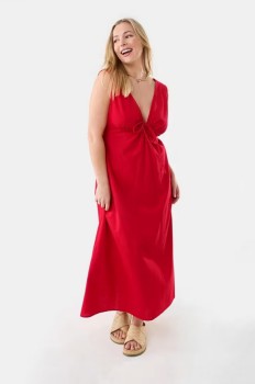 Sleeveless-Keyhole-Maxi-Dress on sale