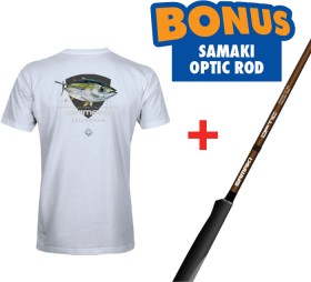 Samaki+T-Shirt+%2B+Bonus+Samaki+Optic+Rod