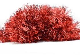 Tinsel-Red-Large-10cm-x-5m-Ea on sale