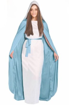 NEW+Costume+Mary+Adult+Standard+Ea