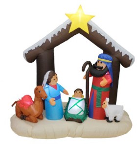 Inflatable+Nativity+Set+1.8m+Ea