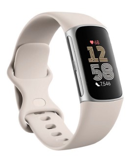 Fitbit-Charge-6-Advanced-Fitness-Tracker-PorcelainSilver on sale