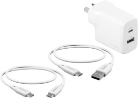 Cygnett+Charging+Bundle+-+White